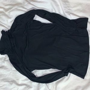 Super soft black turtleneck